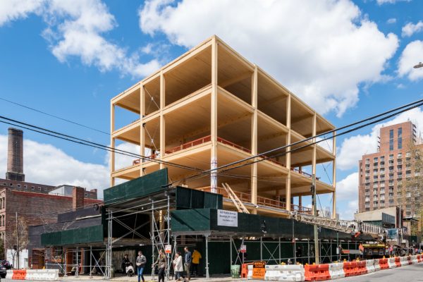 Projet Wythe ave. - Structure de bois